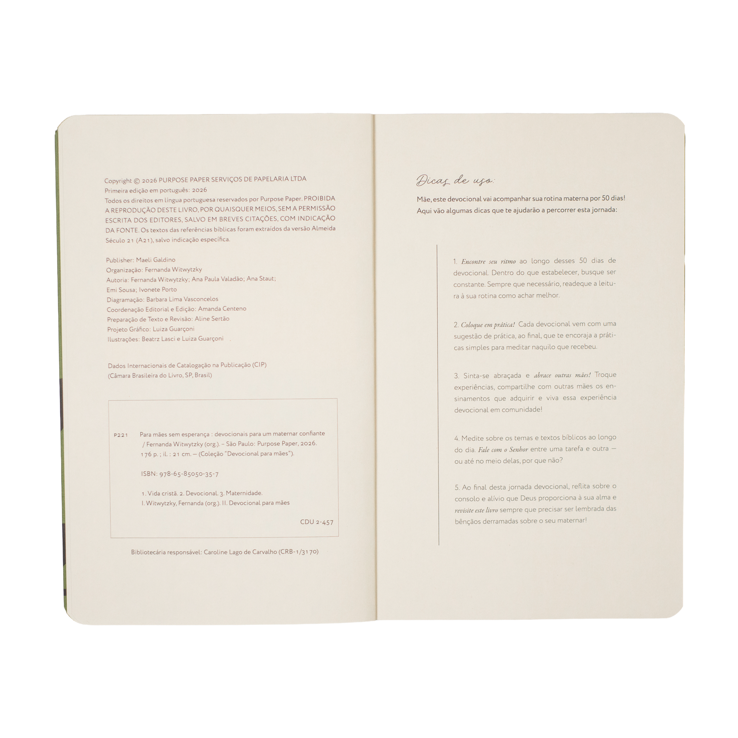 Para Mães Sem Esperança - Devocionais para um maternar confiante