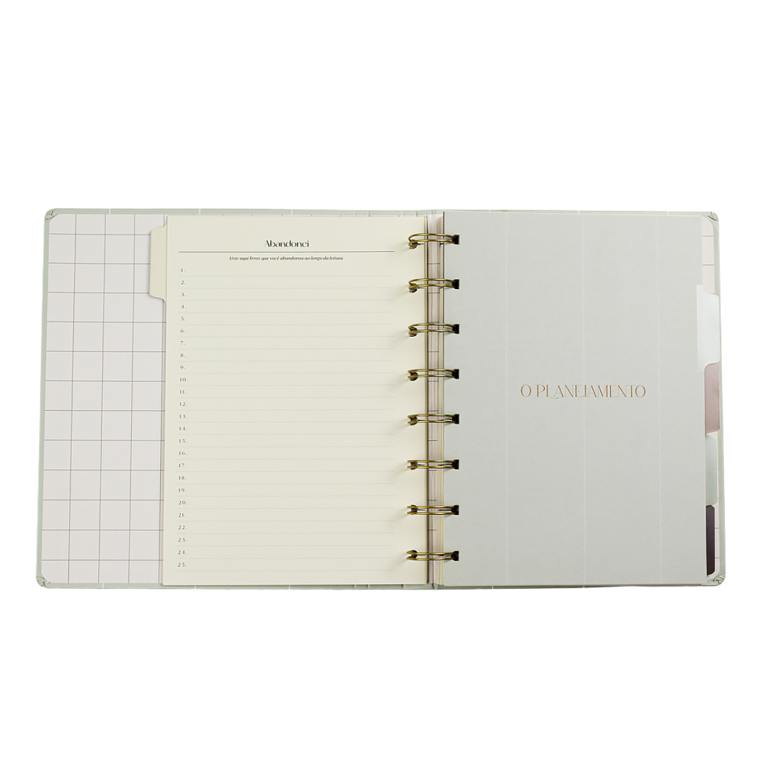 Planner de Leitura - Book Planner Leitura proposital