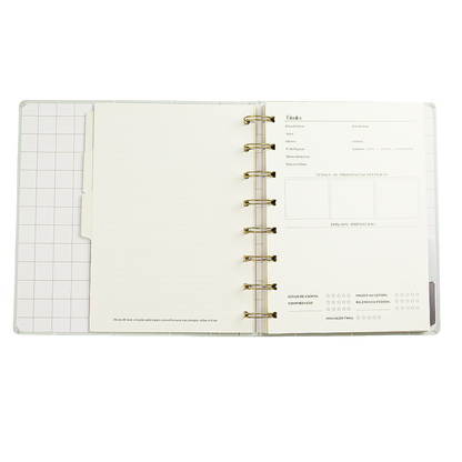 Planner de Leitura - Book Planner Leitura proposital