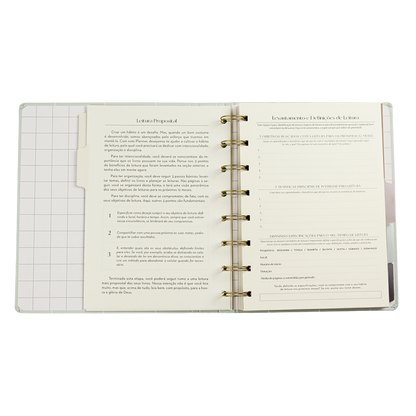 Planner de Leitura - Book Planner Leitura proposital