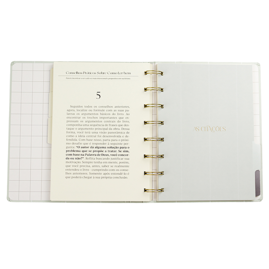 Planner de Leitura - Book Planner Leitura proposital