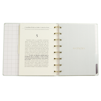 Planner de Leitura - Book Planner Leitura proposital