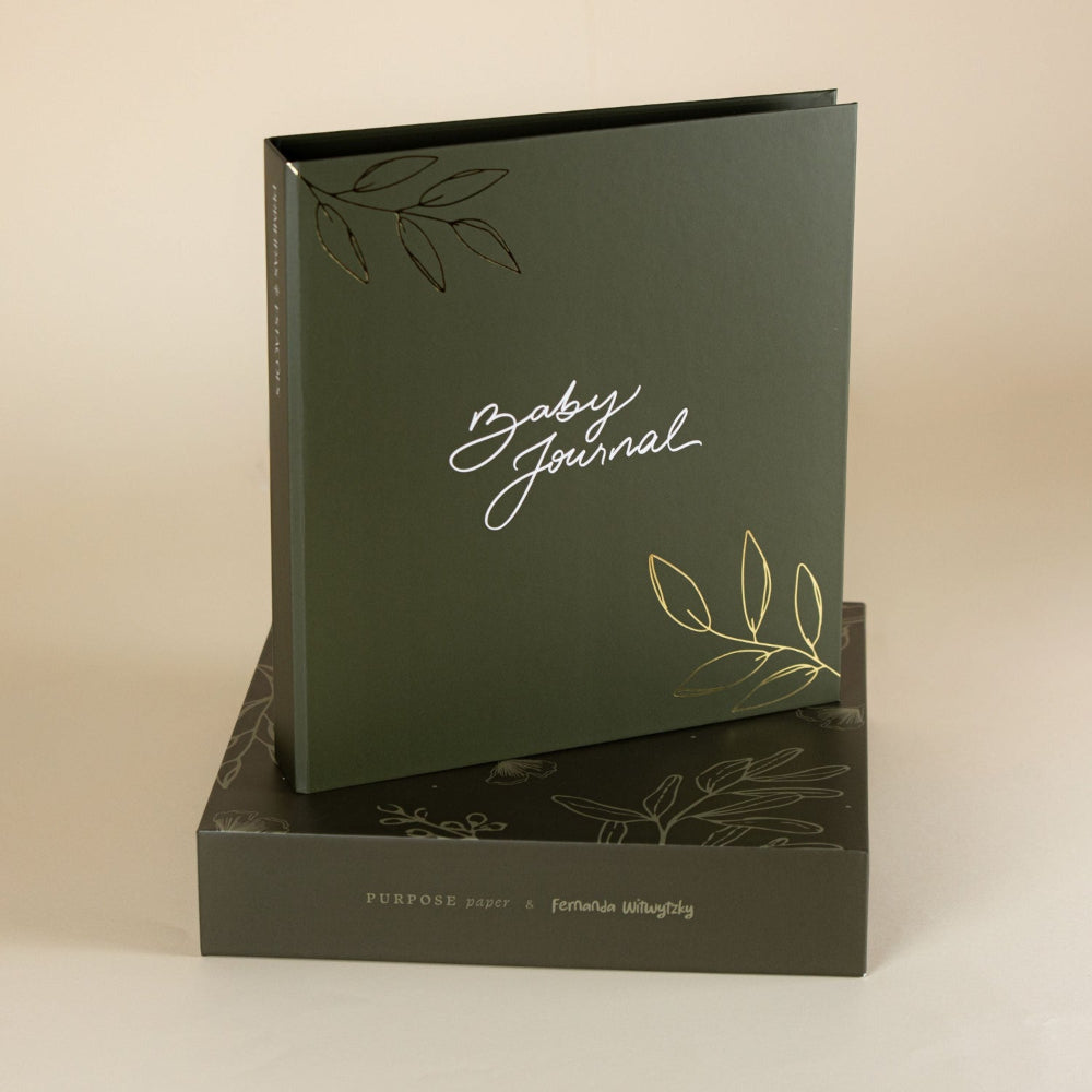 baby journal fernanda fernanda witwytzky verde