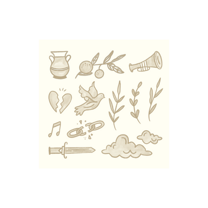 Livro digital de Colagem de Salmos - Minha alma louva ao Senhor