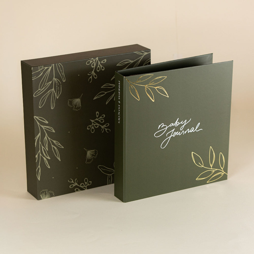 baby journal verde fernanda witwytzky