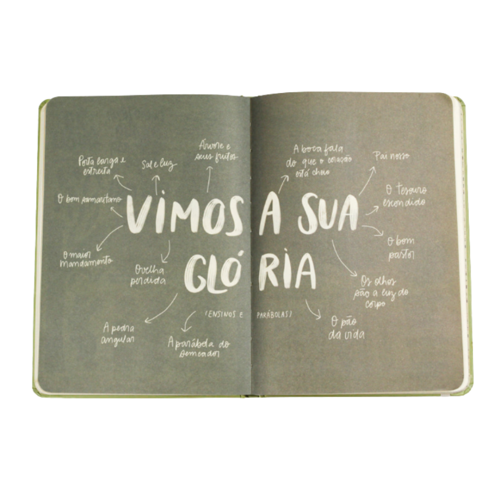 O Verbo Se Fez Arte Os Evangelhos pagina ilustrada historia de Jesus