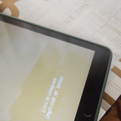 Livro digital de Colagem de Salmos - Minha alma louva ao Senhor