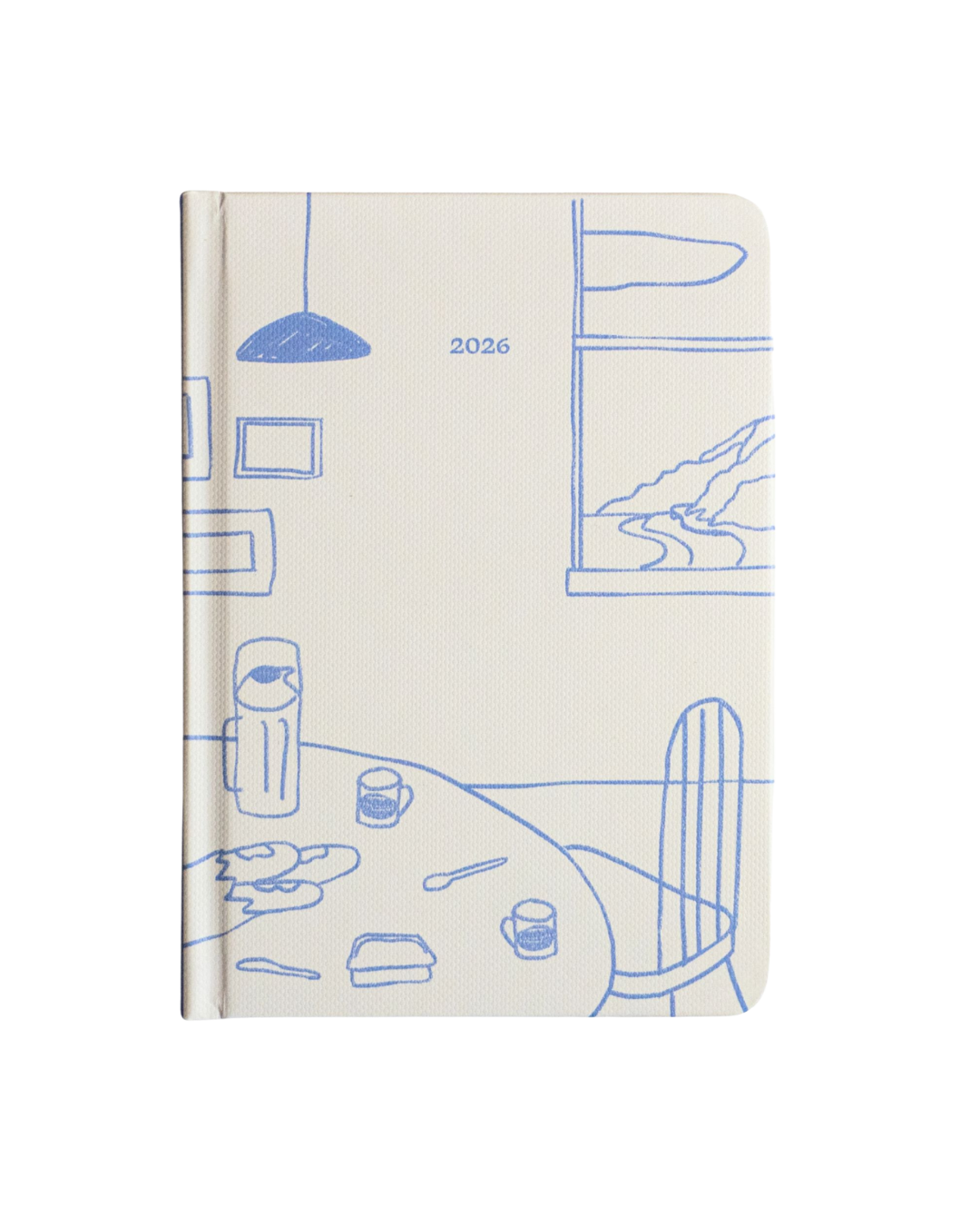 Agenda cristã 2026 capa azul descansando  – Purpose Paper