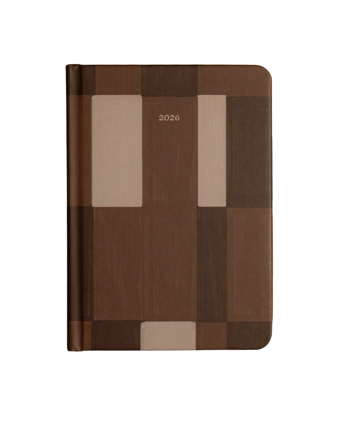 Agenda cristã 2026 capa marrom praticando  – Purpose Paper