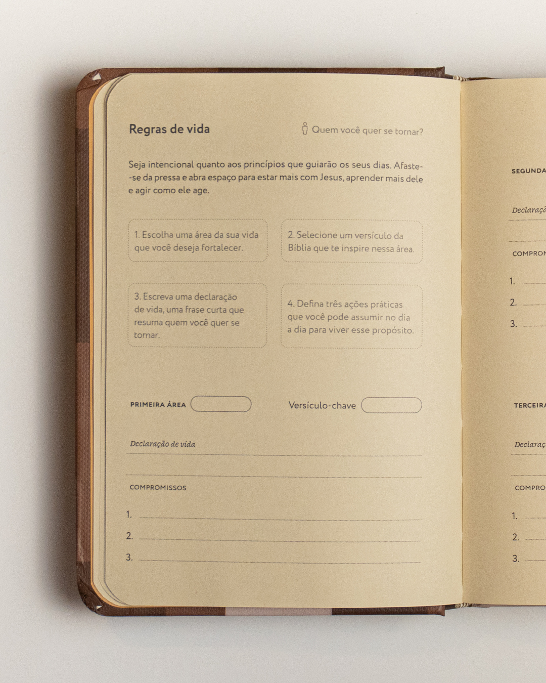 Agenda cristã 2026  ferramenta regras de vida – Purpose Paper