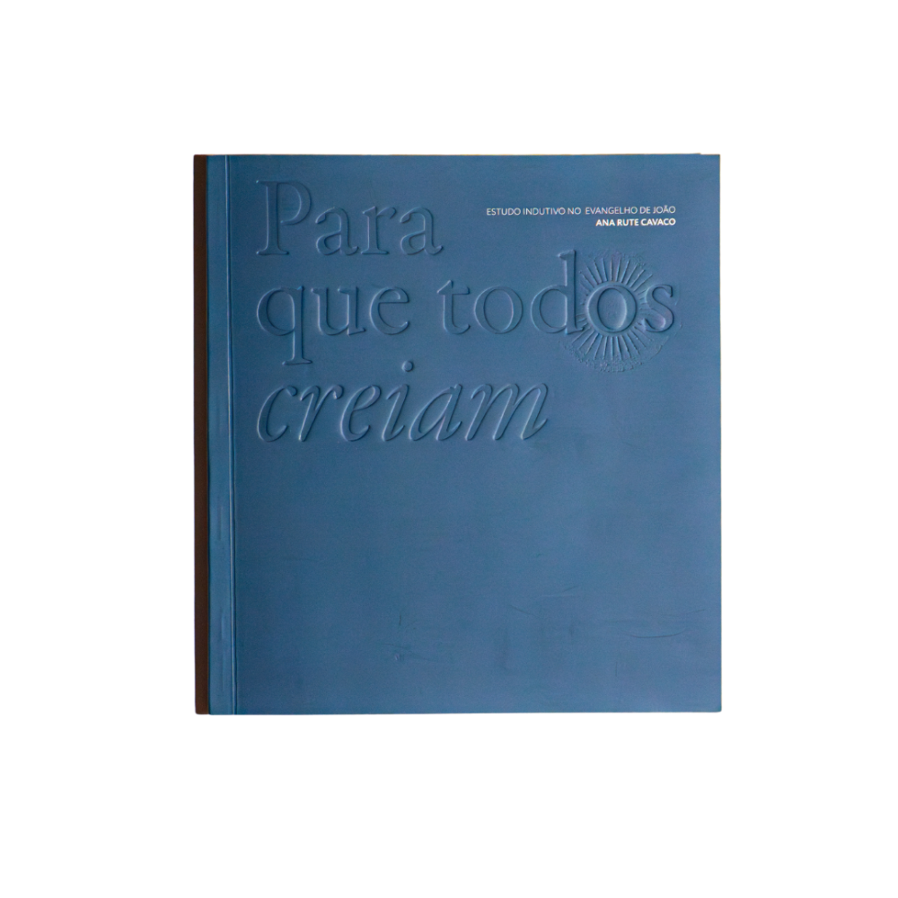 Bible Study Para que Todos Creiam Jesus é o Messias capa