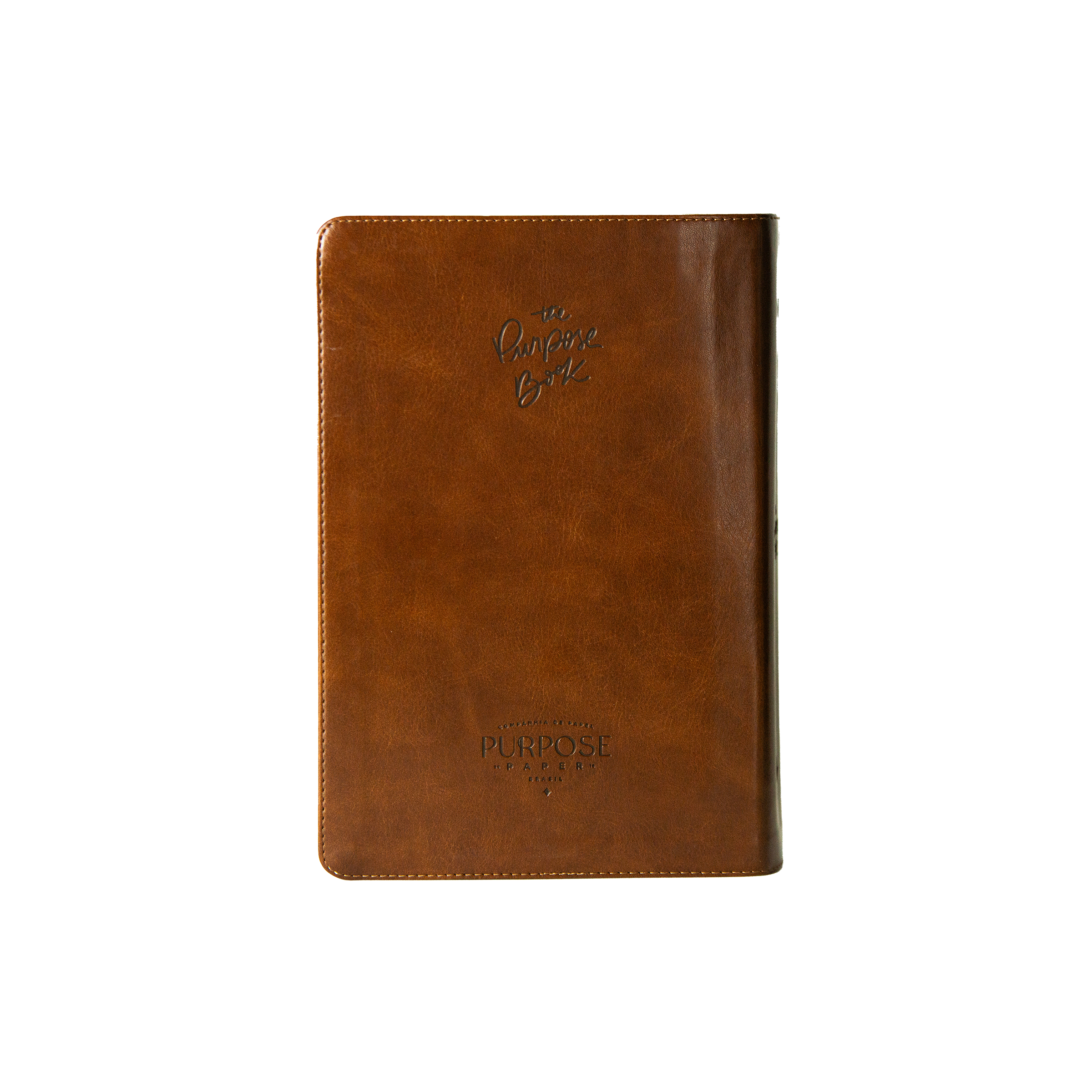 Bíblia de anotações The Purpose Book – capa Janela couro flexível