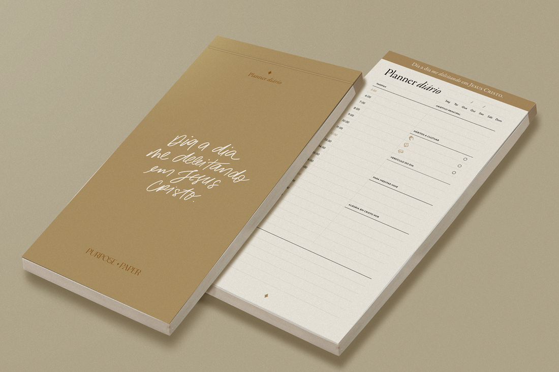 Bloco Purpose Planner Diário (PRÉ-VENDA)