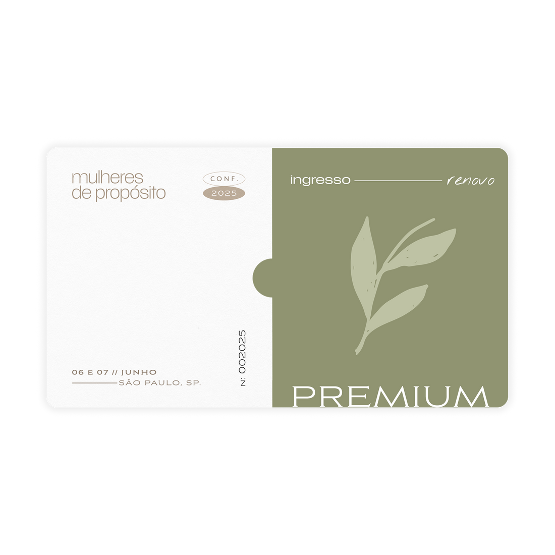 Ingresso Premium: Renovo - Conferência Purpose 2025