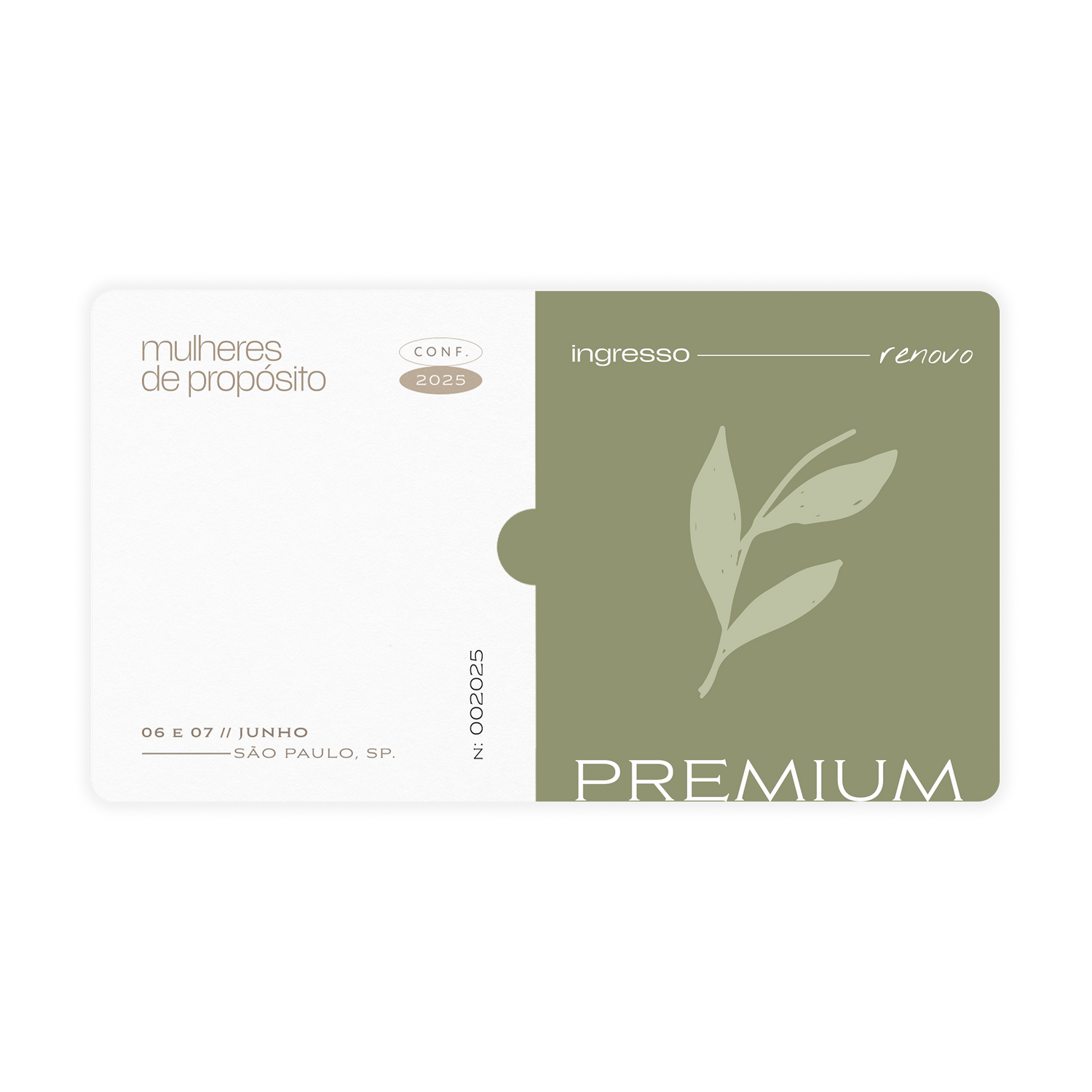 Ingresso Premium: Renovo - Conferência Purpose 2025