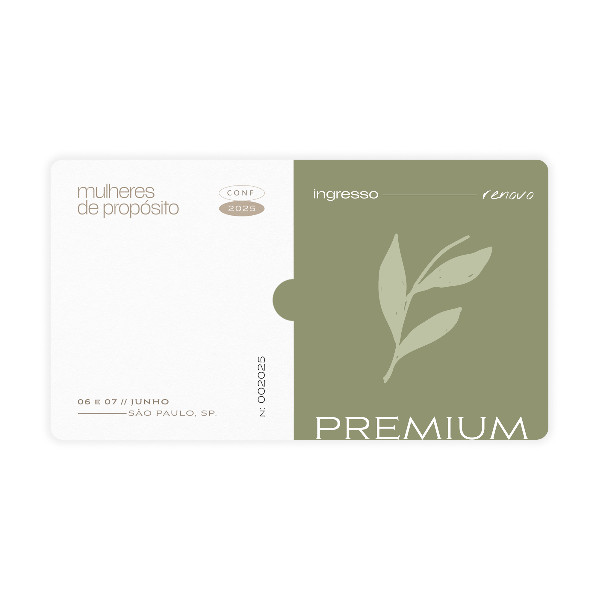 Ingresso Premium: Renovo - Conferência Purpose 2025