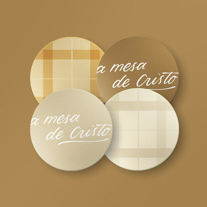 Kit Porta-Copos: A Mesa de Cristo