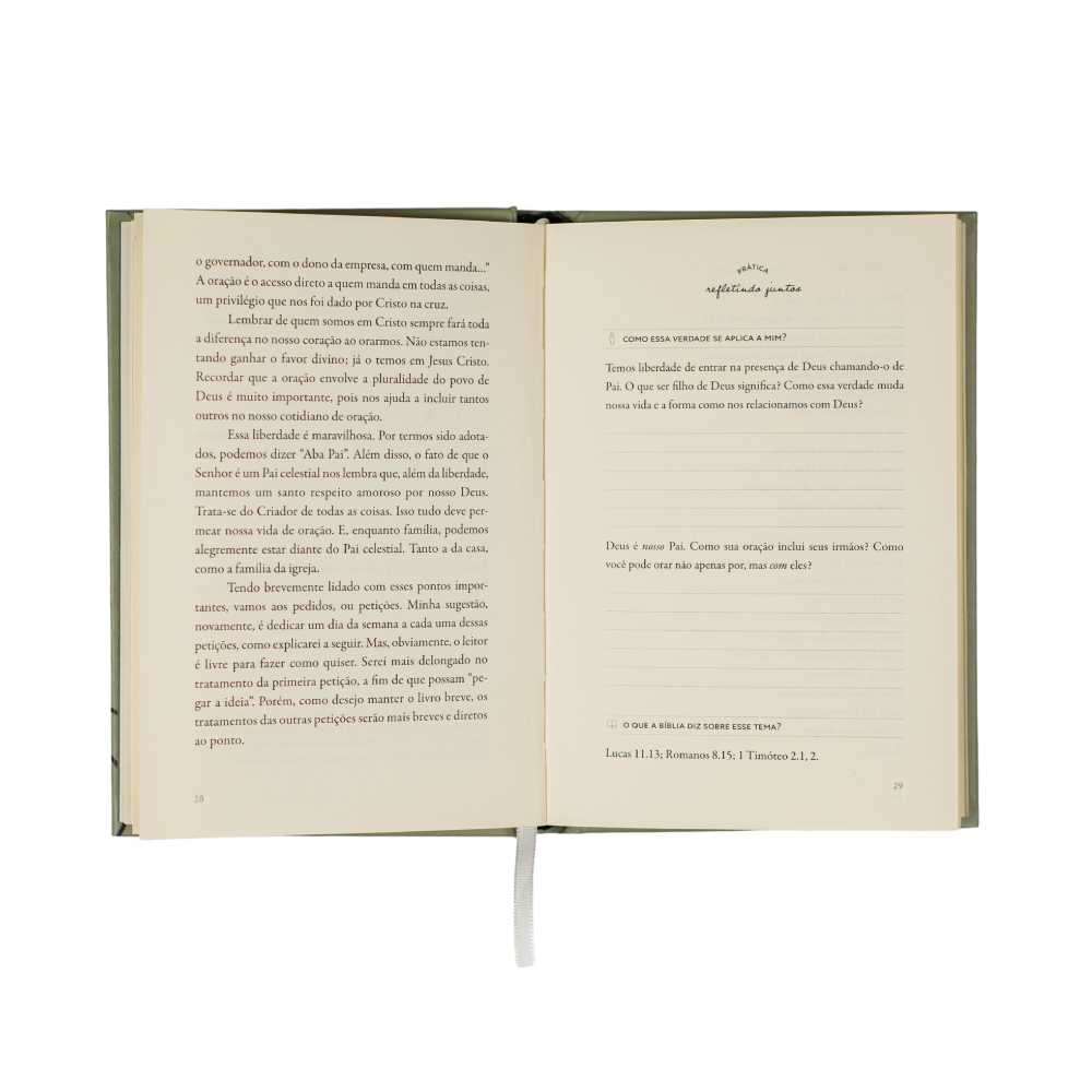 Oração: Aprendendo com Jesus - Emilio Garofalo Neto Página de prática