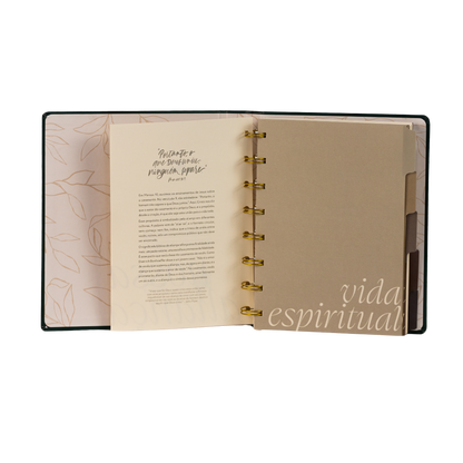 Planner de casamento Nossa Aliança Texto reflexivo