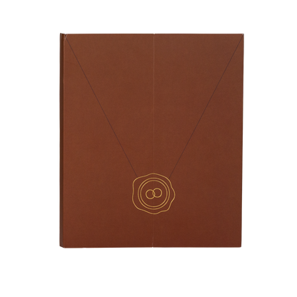 Planner de casamento Nossa Aliança envelope Marrom Aliança
