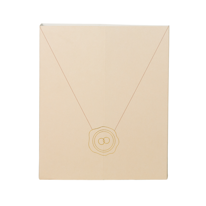 Planner de casamento Nossa Aliança envelope Off White Véu