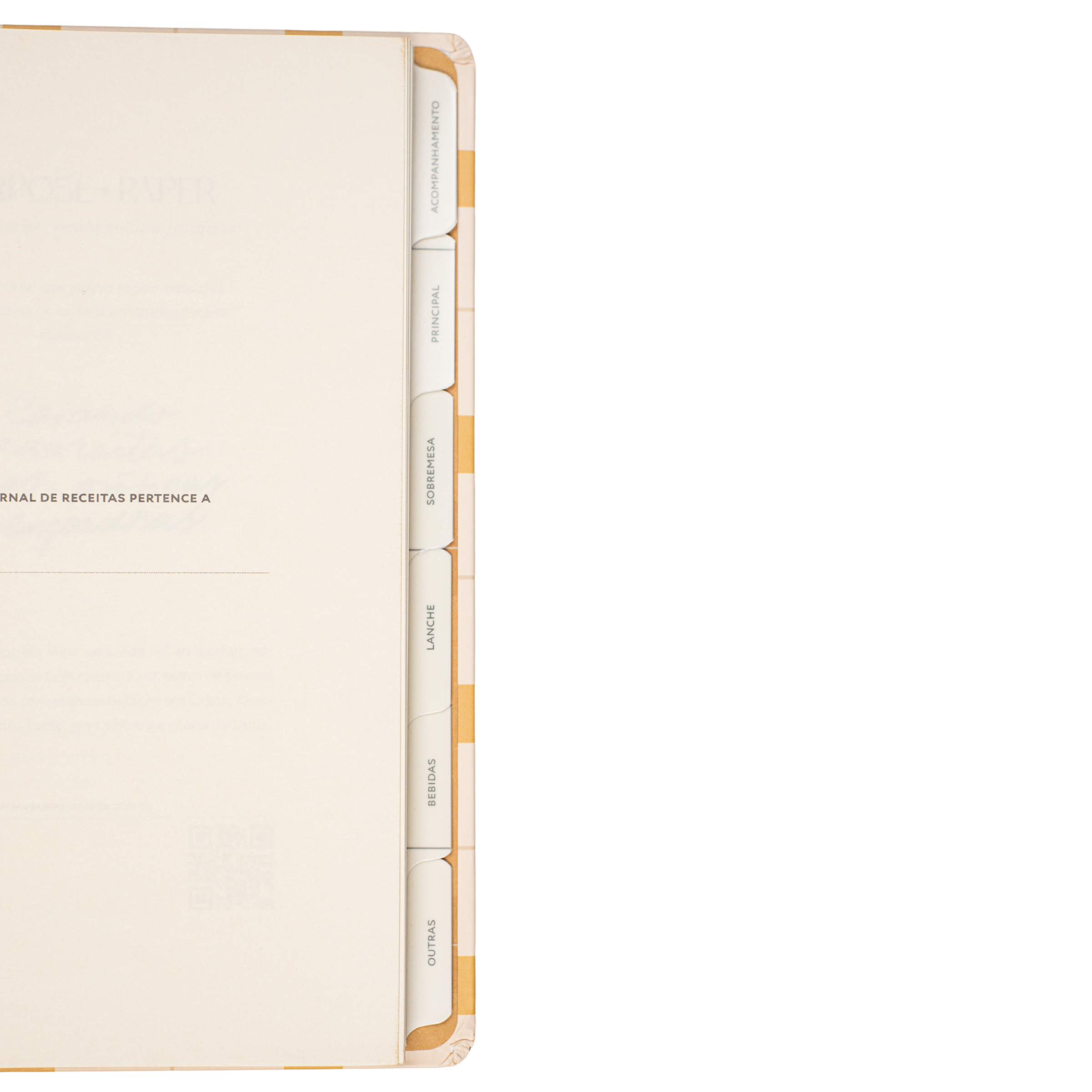 Caderno de Receitas Cristão | Journal Minhas Receitas