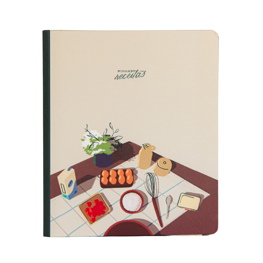 Caderno de Receitas Cristão | Journal Minhas Receitas