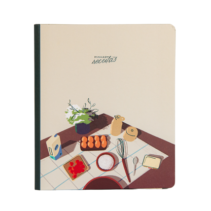 Caderno de Receitas Cristão | Journal Minha Receitas
