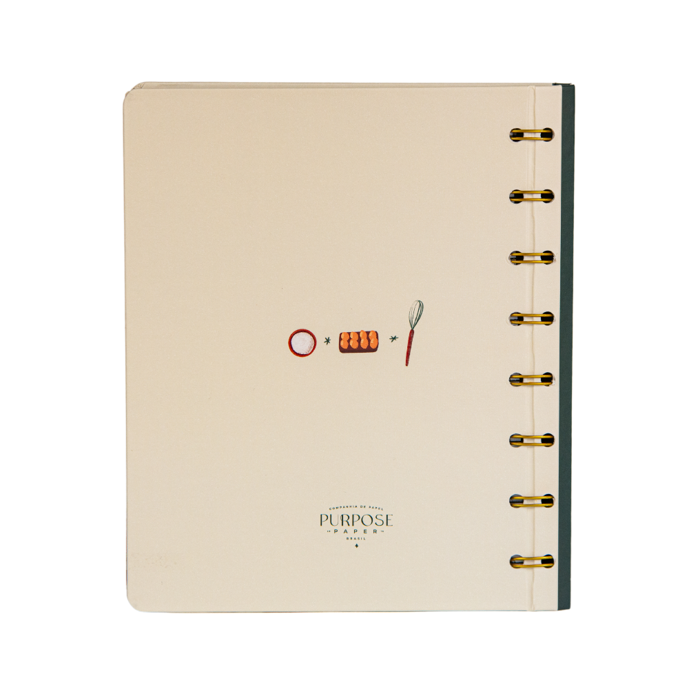 Caderno de Receitas Cristão | Journal Minhas Receitas