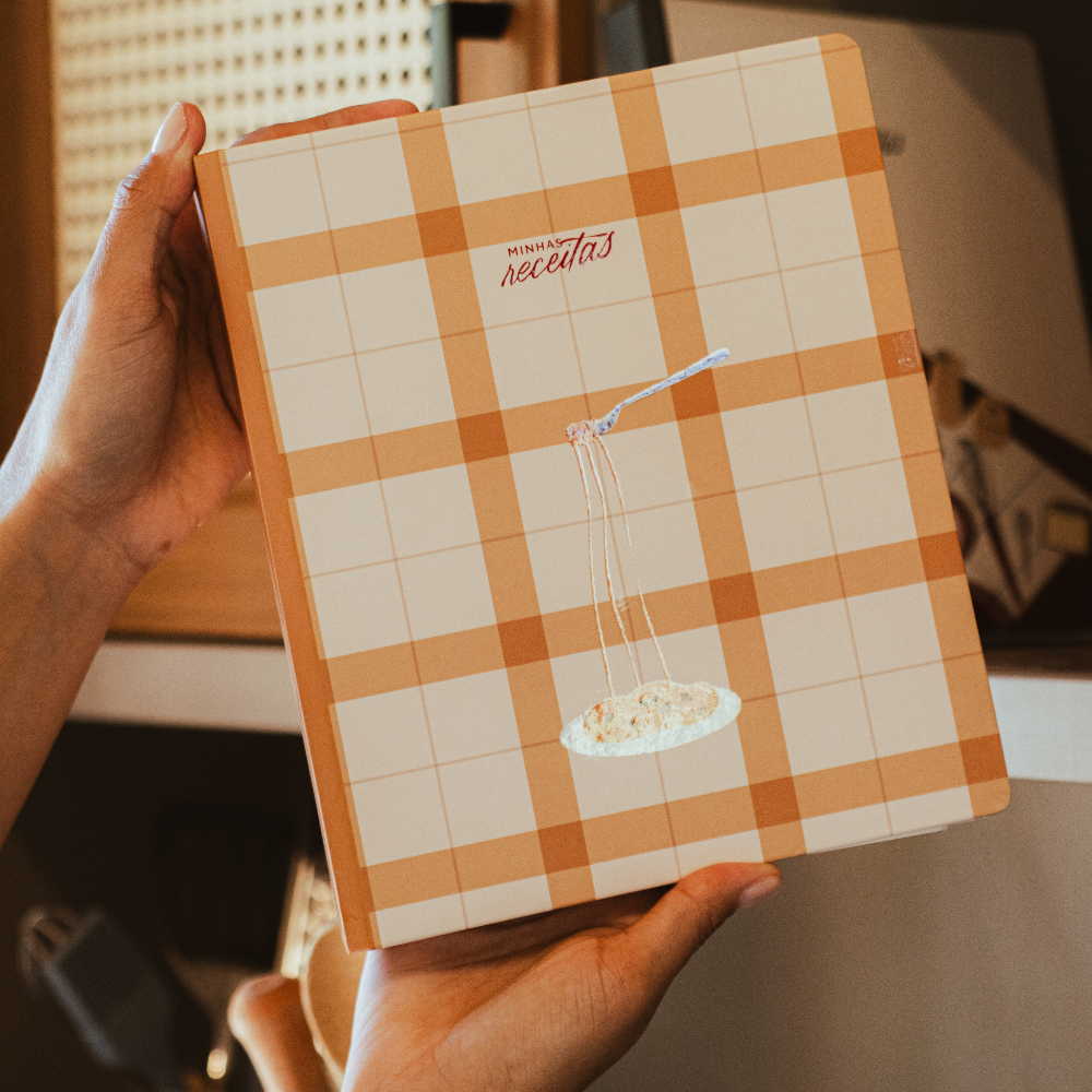 Caderno de Receitas Cristão | Journal Minhas Receitas