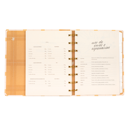 Caderno de Receitas Cristão | Journal Minha Receitas