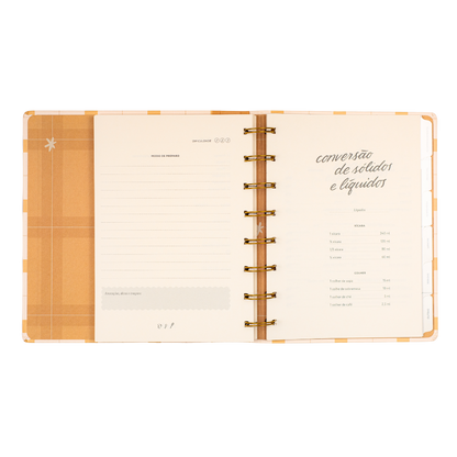 Caderno de Receitas Cristão | Journal Minha Receitas