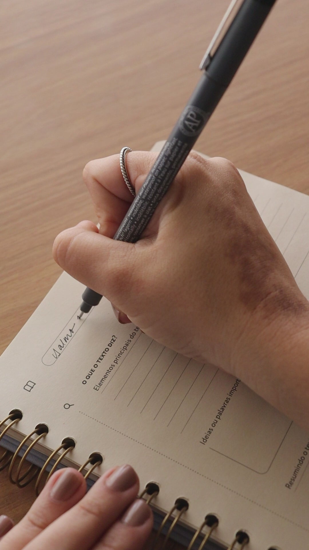 Journal de estudo bíblico - Praticando a Palavra