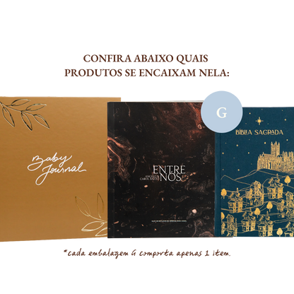 Itens que cabem na sacola G da Purpose